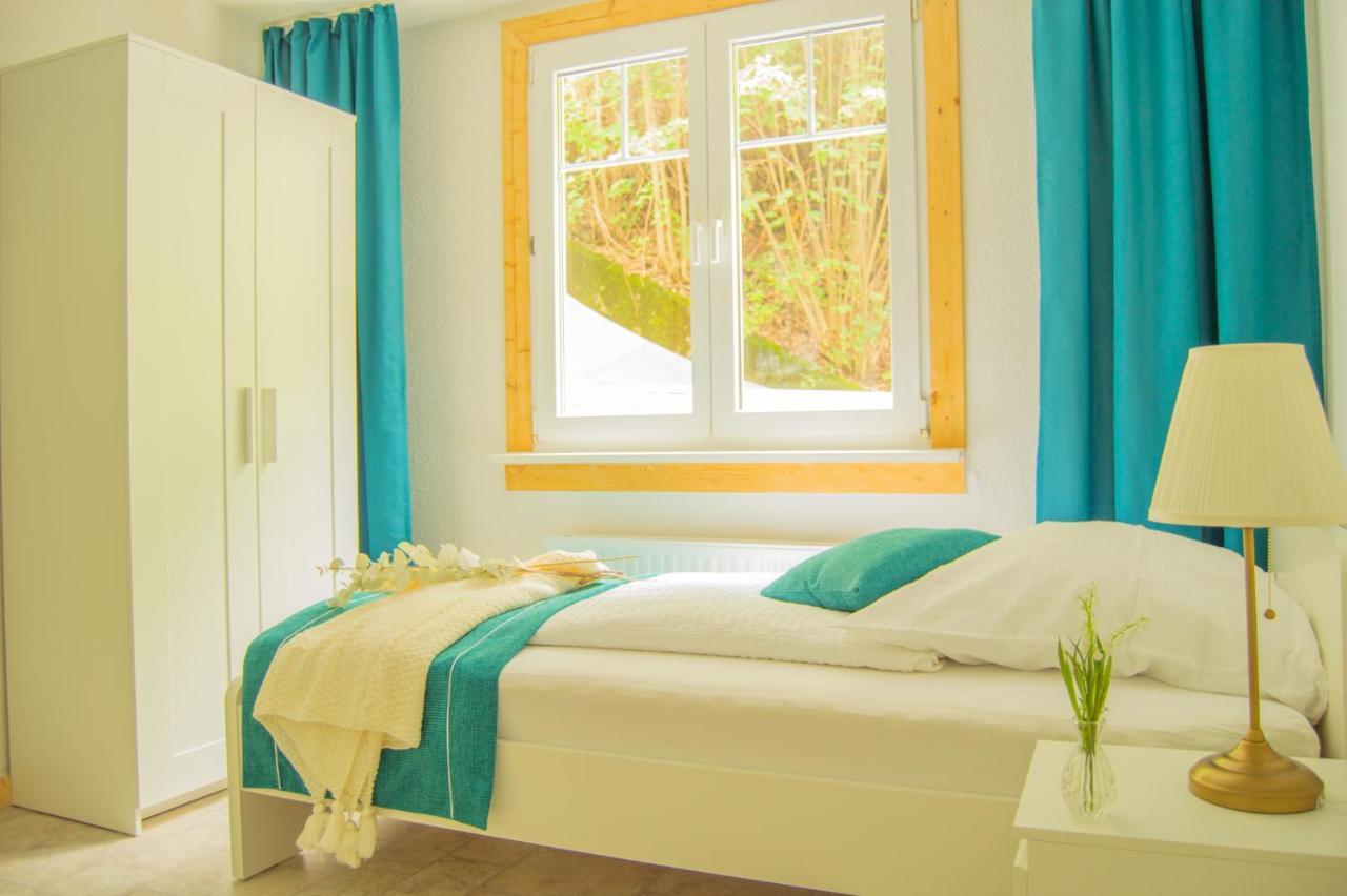 Wellnessoase Mitten In Der Wasserfallstadt Triberg 特里贝格 外观 照片